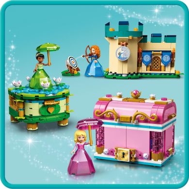 LEGO Disney Princess, Zaklęte twory Aurory, Meridy i Tiany, 43203