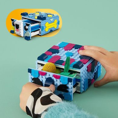 LEGO DOTS, Kreatywny zwierzak - szuflada, 41805