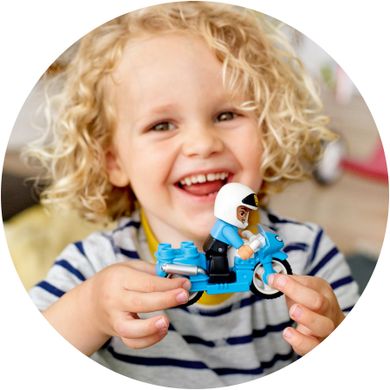 LEGO DUPLO, Motocykl policyjny, 10900