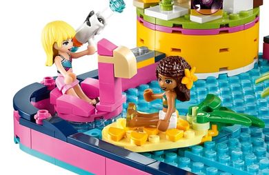 LEGO Friends, Impreza Andrei na basenie, 41374