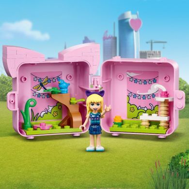 LEGO Friends, Kostka Stephanie z kotem, 41665