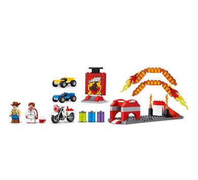 LEGO Juniors, Toy Story 4, Pokaz kaskaderski Diuka Kabum, 10767