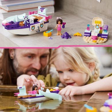 LEGO, Koci Domek Gabi, Statek i spa Gabi i Syrenkotki, 10786
