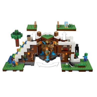 LEGO Minecraft, Baza pod wodospadem, 21134