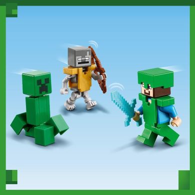 LEGO Minecraft, Ośnieżone szczyty, 21243