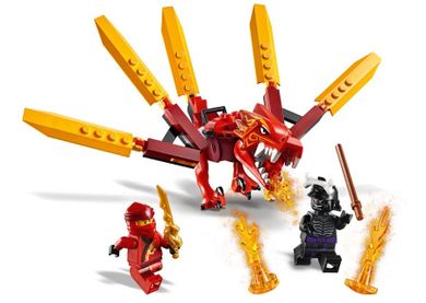 LEGO NINJAGO, Smok ognia Kaia, 71701