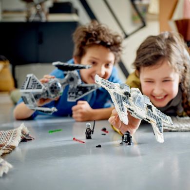 LEGO Star Wars, Mandaloriański myśliwiec Fang Fighter kontra TIE Interceptor, 75348