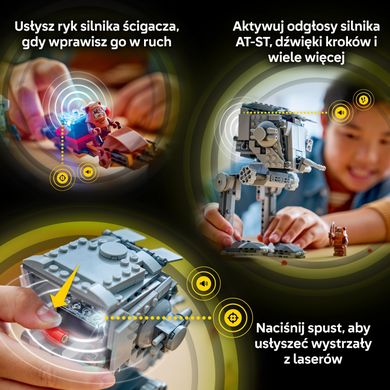LEGO Star Wars, SMART Play: Atak AT-ST na Endor, 75424