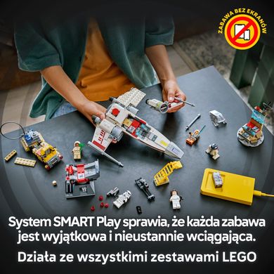 LEGO Star Wars, SMART Play: X-Wing Czerwona Piątka Luke’a, 75423