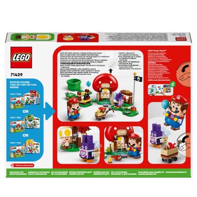 LEGO Super Mario, Nabbit w sklepie Toada - zestaw rozszerzający, 71429