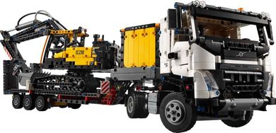 LEGO Technic, Ciężarówka Volvo FMX i koparka EC230 Electric, 42175