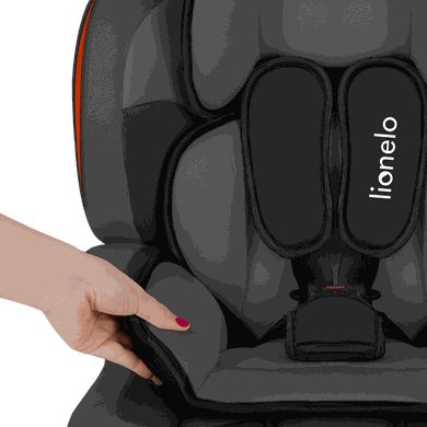 Lionelo, Levi One, fotelik samochodowy, 9-36 kg, Sporty Black