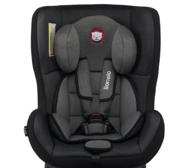 Lionelo, Liam, fotelik samochodowy, 0-18 kg, Carbon Grey