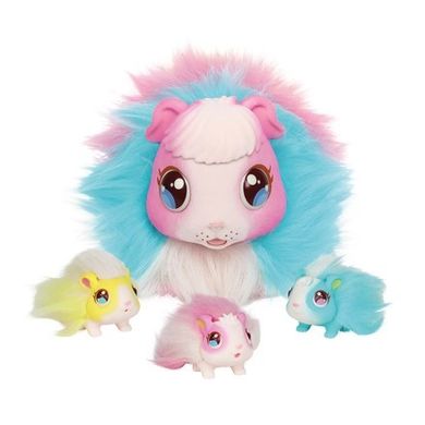 Little Live Pets, Mama Surprise, Tęczowa Świnka Morska interaktywna, mama i małe świnki