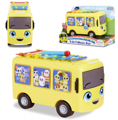 Little Tikes, Little baby Bum, muzyczny autobus 3w1, zabawka interaktywna