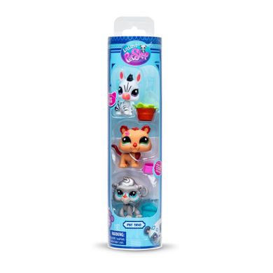 Littlest Pet Shop, Pet Trios, zestaw 3 figurek