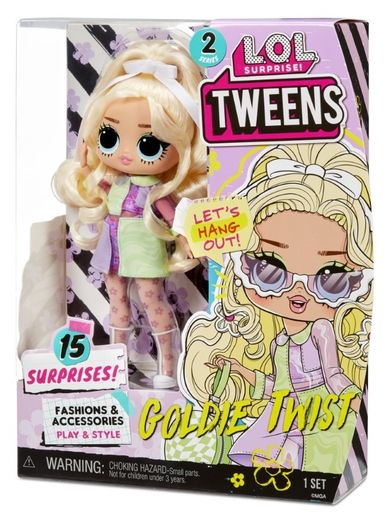 L.O.L. Surprise, Tweens Doll, Goldie Twist, laleczka modowa