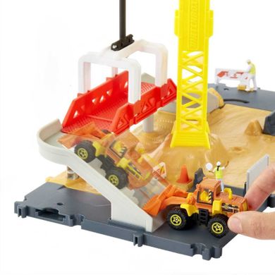Matchbox, Action Drivers, Plac budowy, zestaw startowy z autem