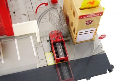Matchbox, Prawdziwa przygoda, Remiza strażacka, zestaw aut