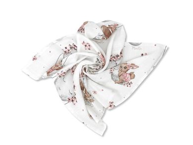 MimiNu, Baletnica, pieluszki tetrowe, róż, 70-80 cm, 3 szt.