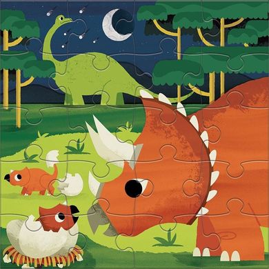 Mudpuppy, Dinozaury, puzzle magnetyczne