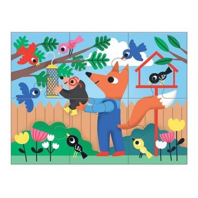Mudpuppy, puzzle progresywne, Życzliwość, 4, 6, 9 i 12 elementów