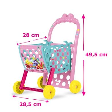 Myszka Minnie, wózek sklepowy Minnie