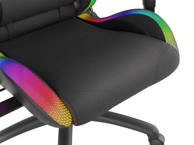 Natec, fotel gamingowy Genesis Trit 500, RGB NFG-1576, czarny