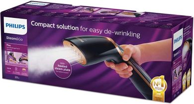 Philips, parownica do ubrań, GC362/80, 1300W, czarny