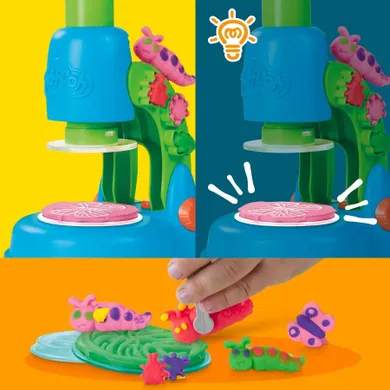 Play-Doh, Podświetlany Mikroskop, zestaw kreatywny