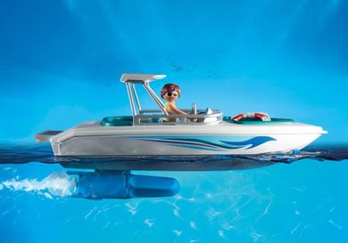 Playmobil, Family Fun, Nurkowie z motorówką, 6981