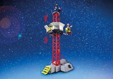 Playmobil, Space, Rakieta kosmiczna z rampą startową, 9488