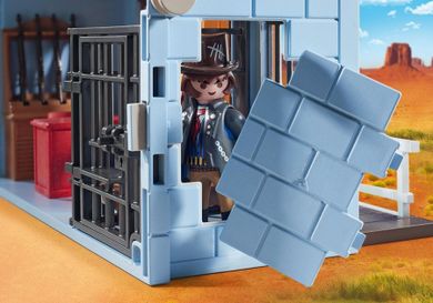 Playmobil, Western, Przenośne miasteczko westernowe, 70012