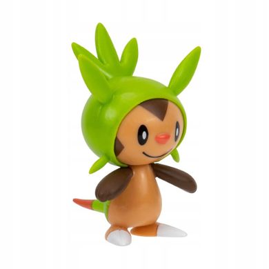 Pokemon, Clip'N'Go, Seria 14, zestaw Poke Ball z figurką Chespin