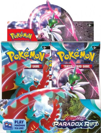 Pokemon TCG: Paradox Rift Booster Box, gra karciana, dodatek, 36 kart