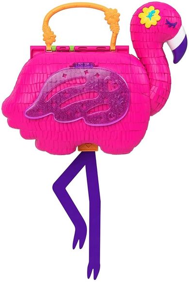 Polly Pocket, Flaming Plażowa impreza, zestaw z figurkami i akcesoriami