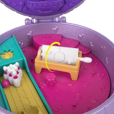 Polly Pocket, Wrotkarska impreza, zestaw do zabawy z laleczkami i akcesoriami