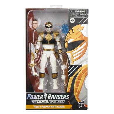 Power Rangers, Biały Ranger, figurka Premium, 15 cm