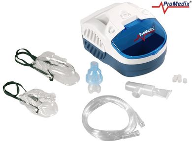 ProMedix, inhalator, nebulizator, maski, filterki, zestaw, PR-800