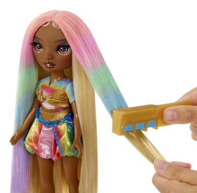 Rainbow High, Hair Chalk & Style, Meline, lalka modowa