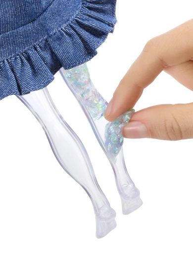 Rainbow High, Shimmers with Slime, Skyler, lalka modowa z masą plastyczną