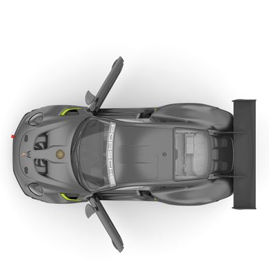 Rastar, Porsche 911 GT2 RS Clubsport 25, pojazd zdalnie sterowany, szary, 1:14