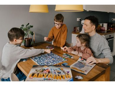 Ravensburger, Labyrinth, Team Edition, gra familijna