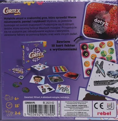 Rebel, Cortex Dzieci, Wyzwania, gra familijna