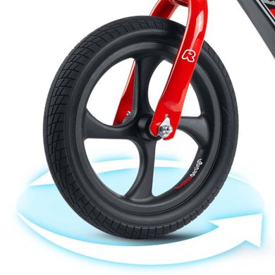 Ricokids, Funnu, rowerek biegowy dla dzieci, czarny