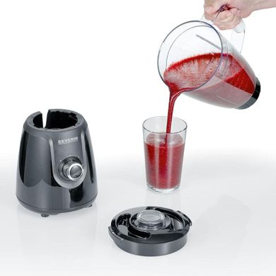 Severin, mikser kielichowy, czarny, 1,5l, 600W, SM 3707