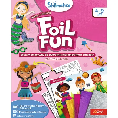 Skillmatics, Foil Fun, Modowe Kreacje, zestaw artystyczny