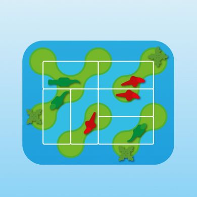Smart Games, Dinozaury, Tajemnicza wyspa, gra logiczna