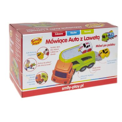 Smily Play, Mówiące auto z lawetą, niebieskie