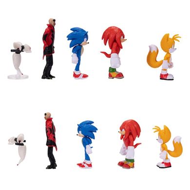Sonic 2, figurki, 6 cm, 5 szt.